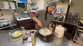 glazing french crullers [upl. by Yespmed]