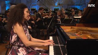 Mozart Piano Concerto no 23 A Major  Marianna Shirinyan piano Norwegian Radio Orchestra [upl. by Nomrej]