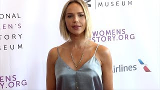 Arielle Kebbel 2018 quotWomen Making History Awardsquot Red Carpet [upl. by Oby]