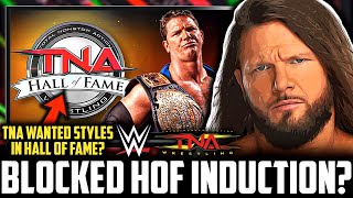 WWE BLOCKS AJ Styles TNA Hall Of Fame INDUCTION  Bubba Ray Dudley NXT ECW Arena Show Match [upl. by Bosch]