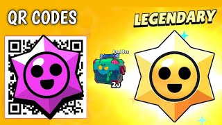 FREE🤯 20 DEAD BOX amp NEW QR CODES LEGENDARY STAR DROP IN BRAWL STARS🎁 [upl. by Leimaj]