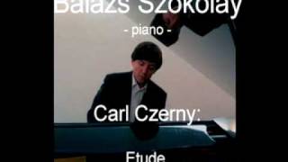 Carl Czerny Etude Op 740 No 50 gmoll  Balázs Szokolay [upl. by Ahtiekahs]