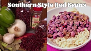 Cook SouthernStyle Red Beans and Rice The BEST Recipe [upl. by Magdaia19]