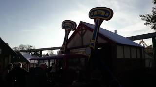 Bertie Bus Ride At Drayton Manor Theme Park 17 December 2016 [upl. by Varipapa]