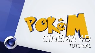 How to Create a Pokémon Title in Cinema 4D and After Effects  TUTORIAL [upl. by Keil]