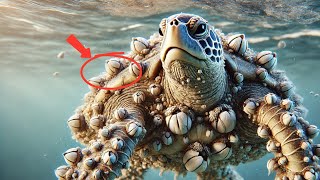 Remove Barnacles Rescue TURTLES in 24 Hours [upl. by Roosevelt]