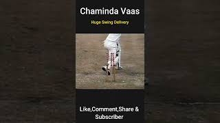 Chaminda Vaas Huge Inswing Delivery 🔥🔥🔥👉 [upl. by Peacock584]