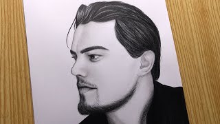 Leonardo Dicaprio Drawing in Titanic  Leonardo Dicaprio Realistic Sketch  The Crazy Sketcher [upl. by Herson572]