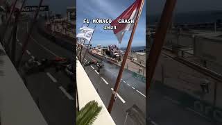 💥 F1 Crash at Monaco Grand Prix [upl. by Melborn]