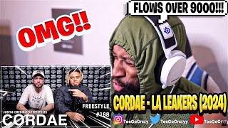 HE KILLED THAT Cordae Drops Bars Over “Oh Boy” amp “TGIF”  Justin Credible Freestyle REACTION [upl. by Siramaj]