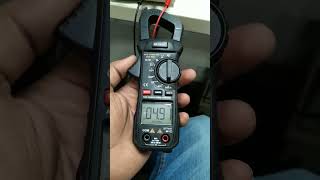 Metravi DT725 ACDC Clamp Meter REL Button Usage [upl. by Suolevram231]