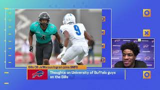 Bills CB JaMarcus Ingram on his mentors on roster  GMFB [upl. by Hallvard]