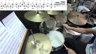 quotTiberius quot Rockschool Grade 5 Drum [upl. by Amat]