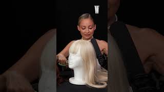 Watch Paris Hilton AND Nicole Richie Try Cutting Hair  W Magazine [upl. by Gerdeen]