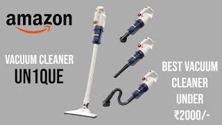 Vacuum cleaner  UN1QUE 2 in 1 handled and stick vacuum cleaner for home amp car  500W [upl. by Auqinehs515]