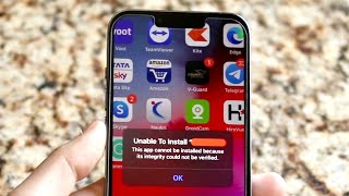 How To Fix App Integrity Cant Be Verified On iPhone [upl. by Amii]