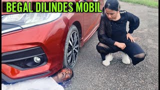 Chintya Candranaya naik Honda Jazz Lindes Kepala Begal [upl. by Irrac677]