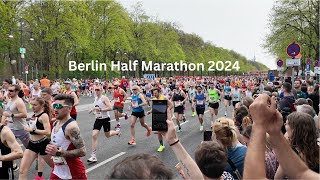 Berlin Half Marathon 2024 Highlights short version [upl. by Nebe]