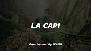 LA CAPI  MYKE TOWERS  EXTREME BASS BOOSTED [upl. by Sedrul754]