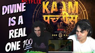 Kaam 25 DIVINE  Sacred Games  Netflix Reaction [upl. by Allwein]