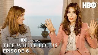 Unpacking Season 2 Episode 6 with Beatrice Grannó amp Sabrina Impacciatore  The White Lotus  HBO [upl. by Yoreel]