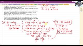 COIN PROBLEMS Worded Problem  Intervention for Calculus  Board exam Review [upl. by Saimon]