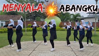 SENAM KREASI  MENYALA ABANGKU  WORKOUT DANCE  setia aerobic [upl. by Anirahtak83]