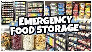 20 Foods I Keep in MY SECRET PREPPER PANTRY Food Storage 101 [upl. by Cairistiona492]