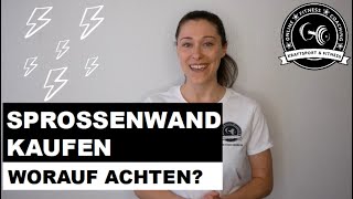 Sprossenwand kaufen Worauf achten [upl. by Rivalee]