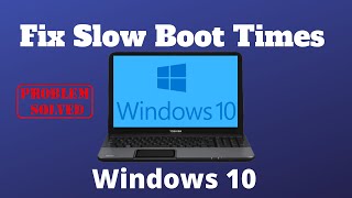 10 Ways to Fix Slow Boot Times in Windows 10 [upl. by Gala86]