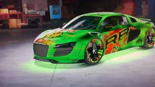 Midnight Club Los Angeles  ATOM Toxic Audi R8 Tuning HD [upl. by Bissell722]