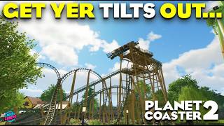 Classic Vekoma Tilt Coaster  Planet Coaster 2 Realistic Park Series  Ep 7 [upl. by Westerfield339]