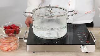 glass cooking pot [upl. by Galvin]