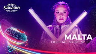 Gaia Gambuzza  Diamonds In The Skies  Malta 🇲🇹  Official Music Video  Junior Eurovision 2022 [upl. by Hahsia217]