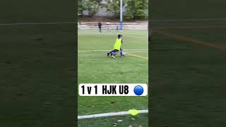 1 v 1 HJK U8 football skills fyp soccer football finland suomi hjk jalkapallo viralvideo w [upl. by Zoubek]