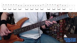 Fluorescent Adolescent by Arctic Monkeys  Bass Cover with Tabs PlayAlong [upl. by Haisej]