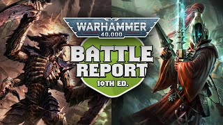 Tyranids vs Aeldari Warhammer 40k 10th Edition Battle Report Ep 70 [upl. by Geoff]