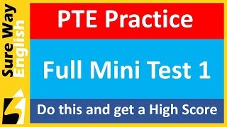 PTE Practice Test  PTE Speaking Test  PTE Writing Test PTE Reading Test  PTE Listening Test [upl. by Kcirrem]