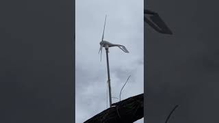 Pikasola Wind Turbine Generator 400W 24V Review Green power source [upl. by Letsyrhc]