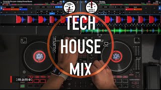 TECH HOUSE MIX  Numark Mixtrack Platinum FX  DJ Performance mix [upl. by Trask]