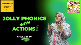 Jolly Phonics with Actions  Group 01 [upl. by Notnef]