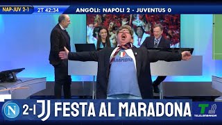 GOL DI NAPOLI JUVE 21 RASPADORI MANDA KO I BIANCONERI AL MARADONA [upl. by Jacintha]