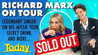 Richard Marx on his Aussie tour secret drink and working with his sons  Today Show Australia [upl. by Htebzile984]