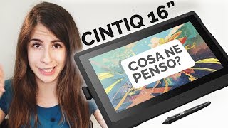 Ho provato la NUOVA Wacom Cintiq 16 🐸 [upl. by Clotilda474]