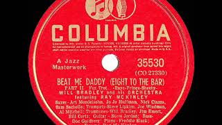 1940 HITS ARCHIVE Beat Me Daddy Eight To The Bar Pts 1 amp 2  Will Bradley Ray McKinley vocal [upl. by Nywra147]