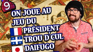 Comment jouer au jeu du Président FRTrou dcul QC  Sketch Humoristique [upl. by Eenot344]