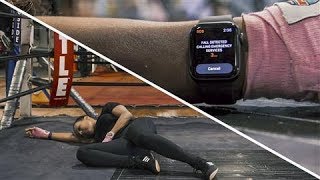 Apple Watch Series 4 Fall Detection Tested By a Hollywood Stunt Double [upl. by Simons]