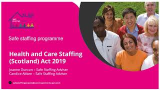 Bitesize 2 for daycare of children services on the Health and Care Staffing Scotland Act 2019 [upl. by Atlante970]