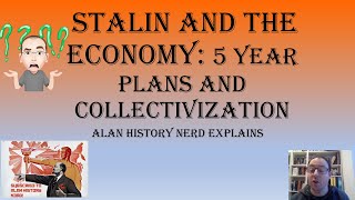 Stalin and the Economy 5 Year Plan and Collectivisation [upl. by Yniatirb]