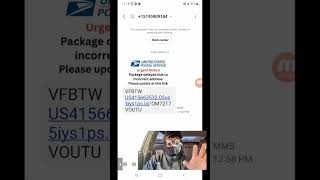 REVIEW USPS URGENT NOTICE PACKAGE DELAYED DUE TO INCORRECT ADDRESS UPDATE LINK LEGIT OR SCAM [upl. by Ellemrac]